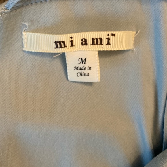 FRANCESCAS 🦋 Powder Blue A-Line, Boat Neck Dress - Picture 4 of 5